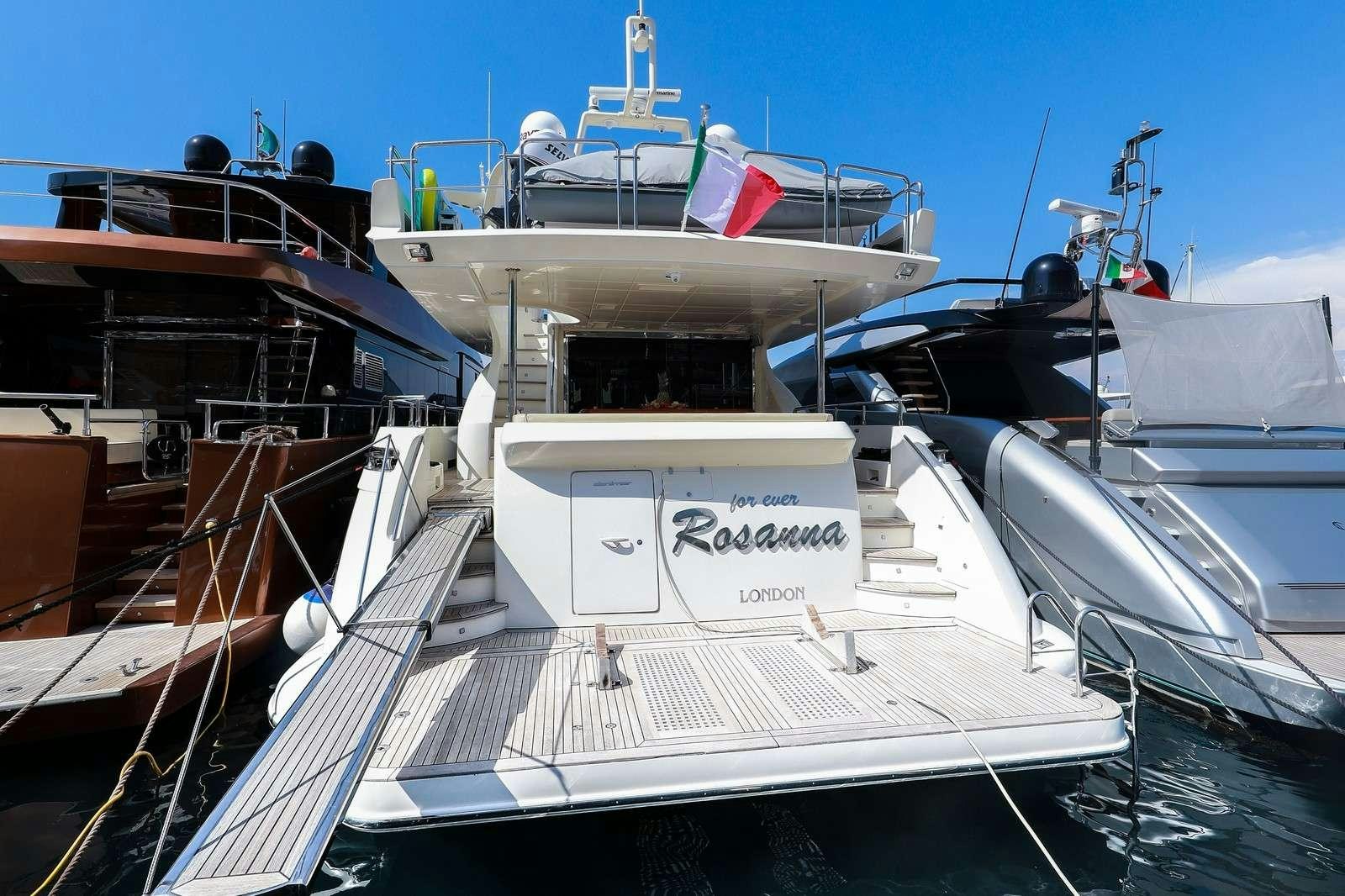 Yacht charter FOREVER ROSANNA YACHT CHARTER