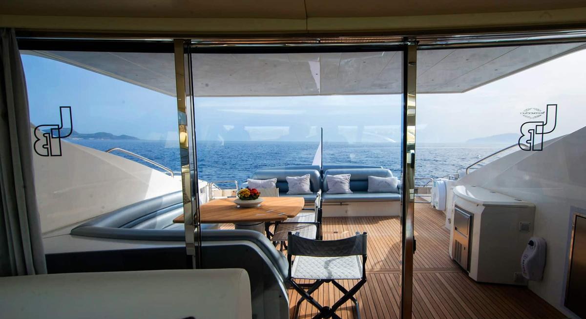 LIGHT BLUE yacht charter 5