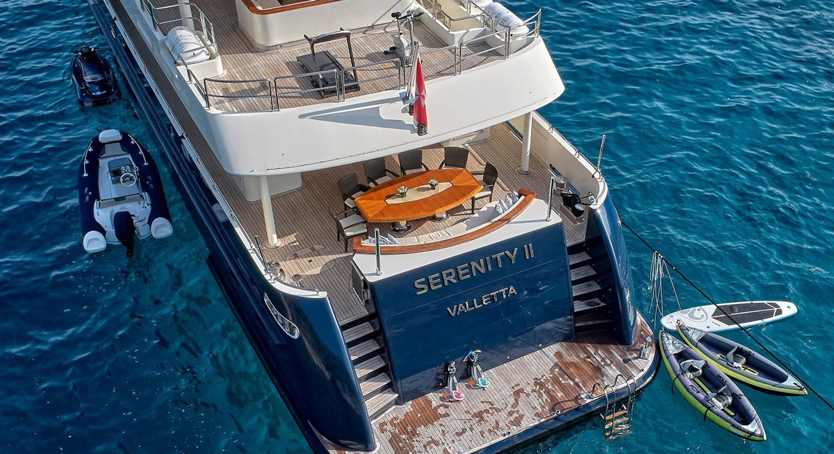 SERENITY II yacht charter 5