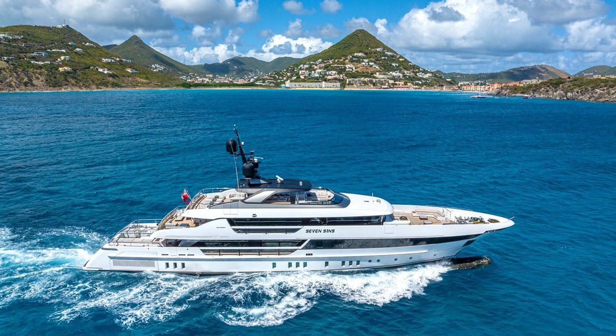 SEVEN SINS yacht charter 1